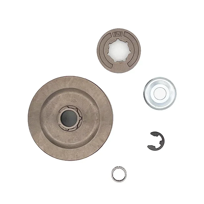Hardened Steel Clutch Drum Rim Sprocket Kit for Chainsaw MS170 MS180 017 018