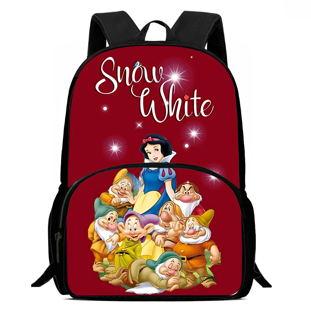 Cute cartoon Snow White Backpacks Boys and Girls Student Birthday Gift Child School Bags Large Capacity Camping Durable Rucksack