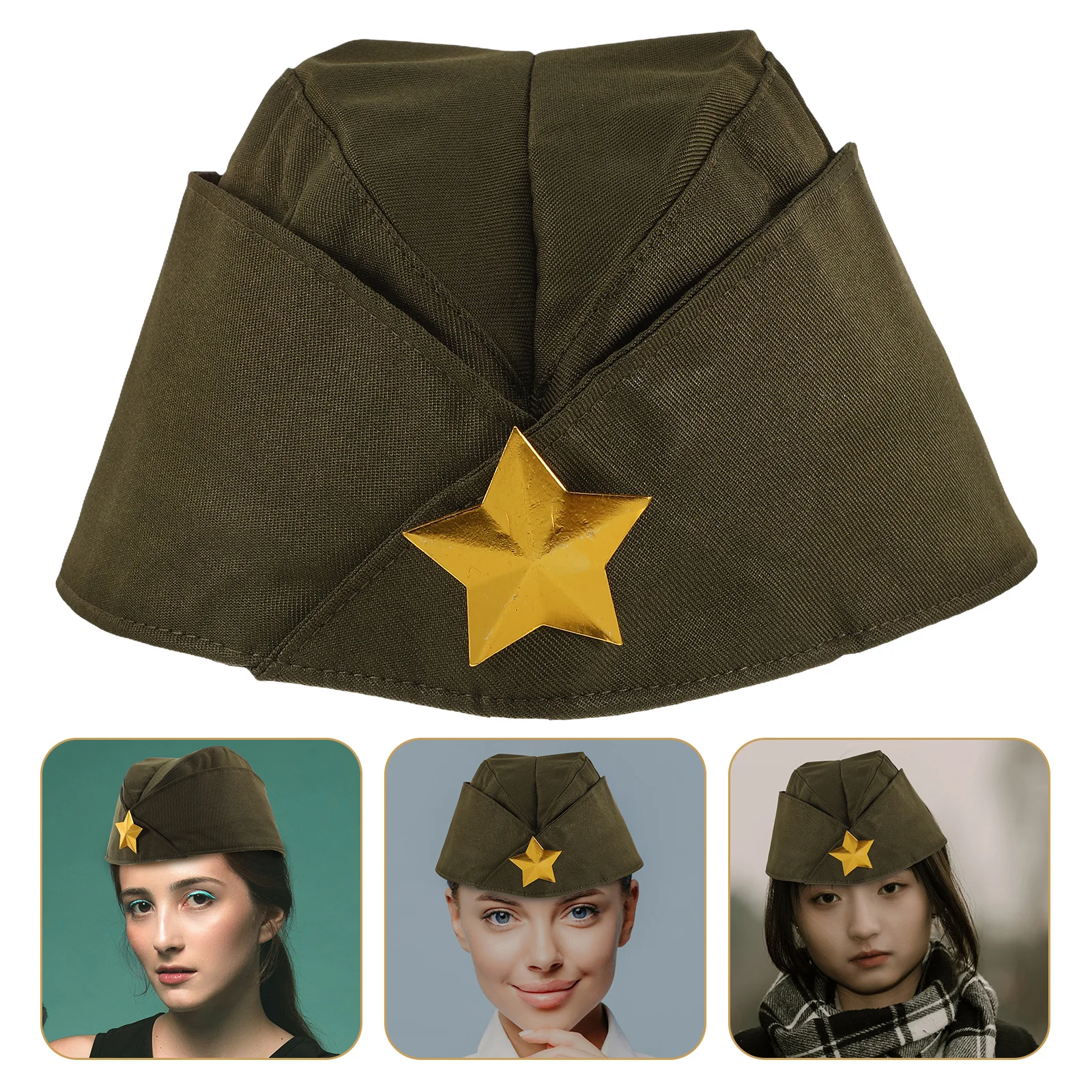 

Military Cap Berets Hat for Women Men Party Sailor Dance Stewardess Military Cap Lightweight Stylish One Size Fits