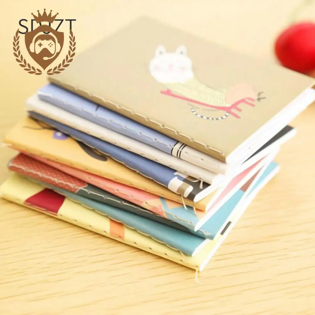 20pages/sheet Kawai Small Pocket Notepad Planner Mini Notebook Lined For Women Girl Office Worker