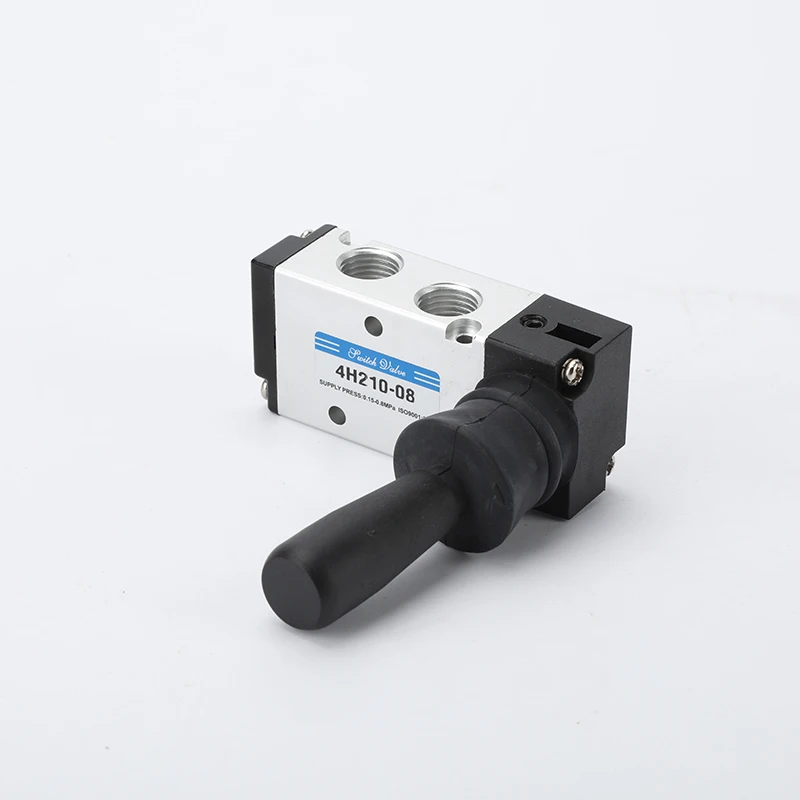 سعر المصنع 3H / 4h أجزاء هوائية 2 موقف 3 الاتجاه دليل صمام رافعة الهواء 4H210-08 4H310-10 4H410-15