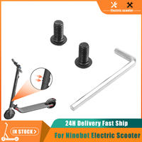 Electric Scooter Front Fork Tube Pole Base Mounting Screw Kit For Segway Ninebot Es1 Es2 Es4 Nut Wrench Set With Wrench Parts
