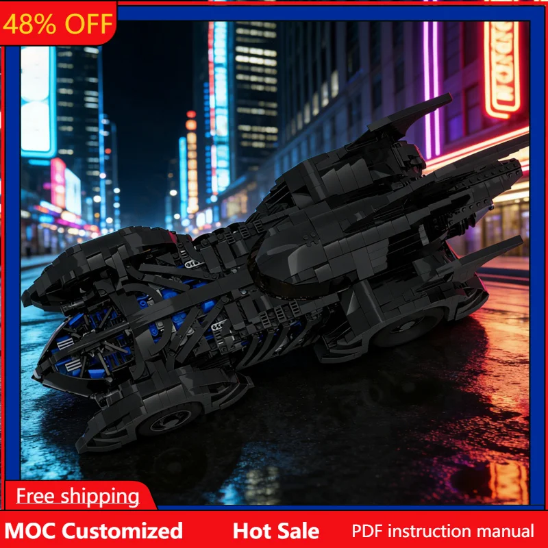 

Конструктор 1476 деталей: Гиперкар UCS 1995 MOC, модульный, развивающий, креативный, для самостоятельной сборки, подарок на праздник