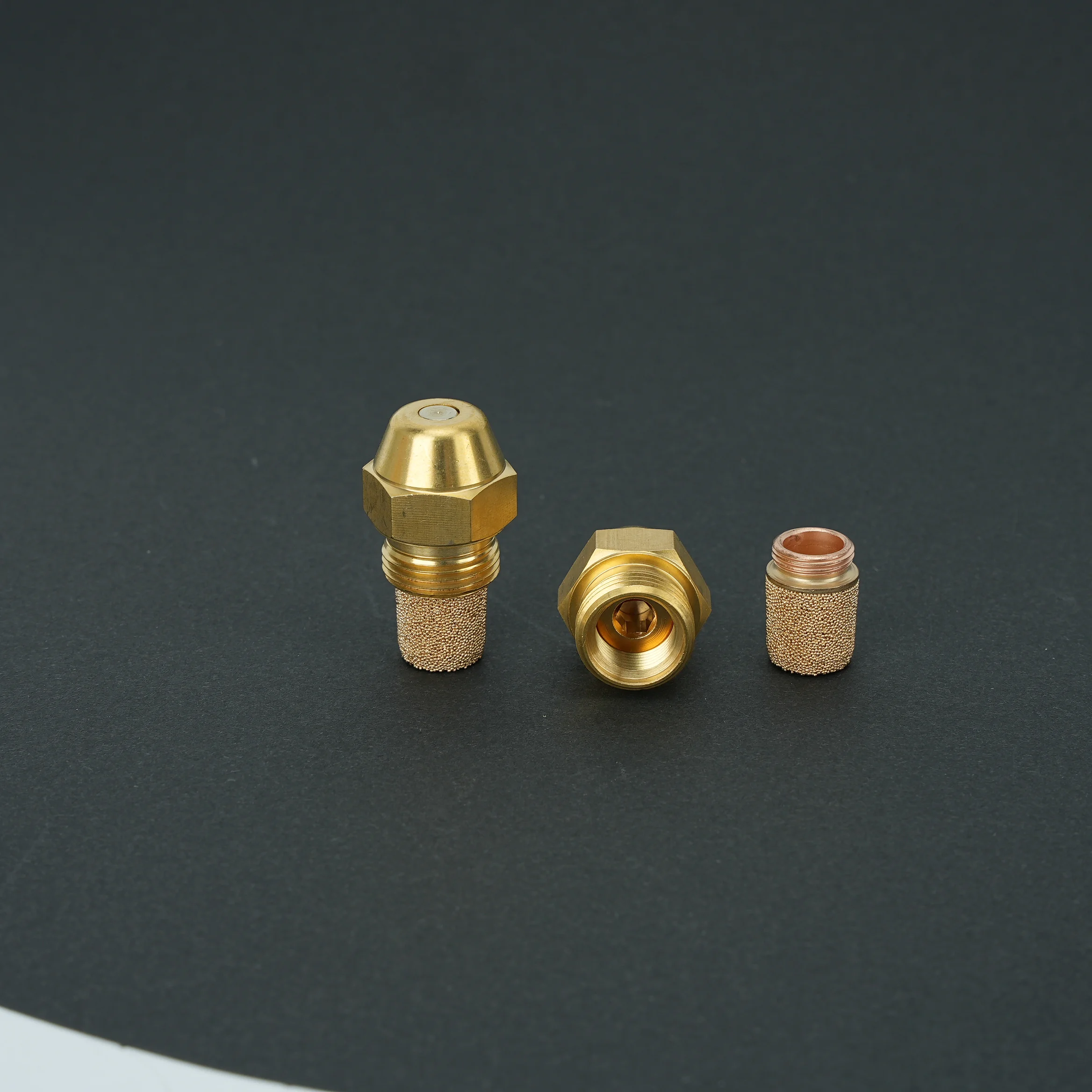 Oil Usage boiler combustion injection Diesel Fuel Jet Brass Burner 80 Degree  Full Cone Nozzle Replacement Reduces