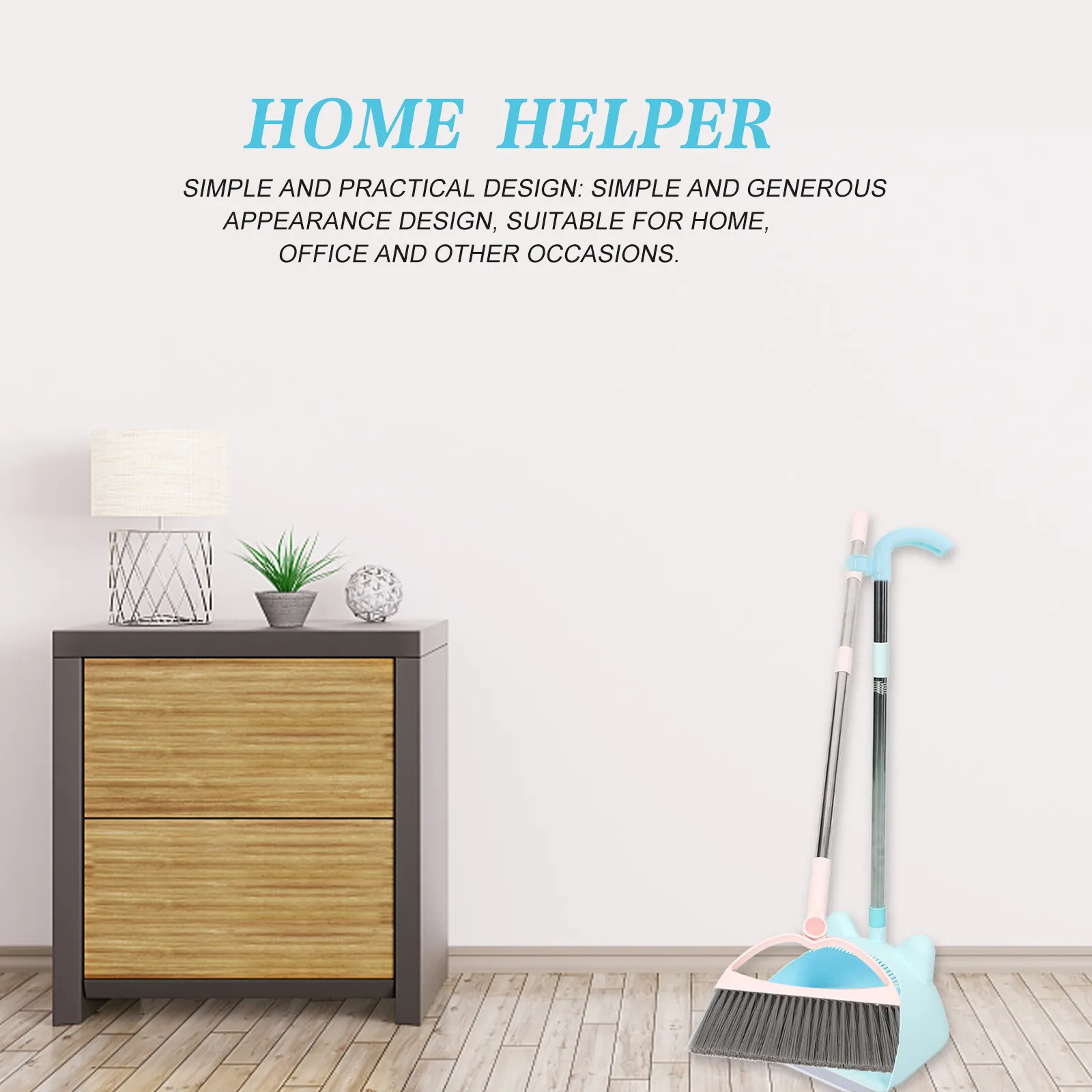 

10Pcs Plastic Dustpan Handle Grip Replacement Ergonomic Clip Design for Sweeping Floor Dustpan Broom Handle Replacement Grip