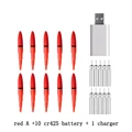 red A and 1 usb