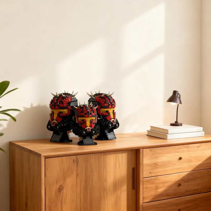 

967pcs MOC Helmet Legion Maul Star Battle Model Building Blocks DIY Gift Creative Collectible Display Decor Premium Adult Kids