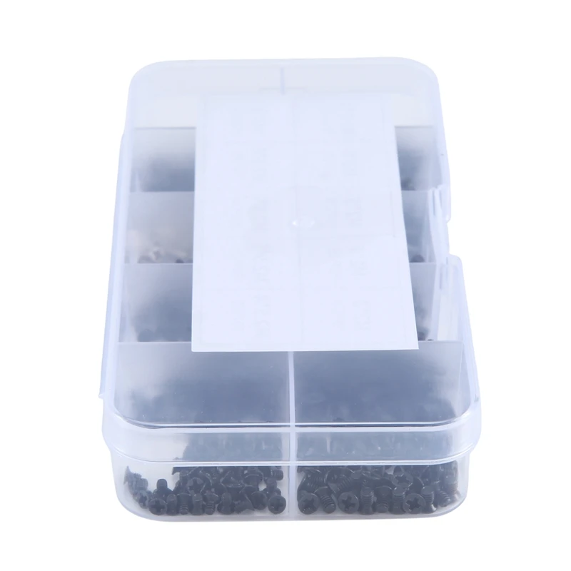 스테인리스 스틸 노트북 나사 키트, IBM HP 맥 델 레노버 삼성 소니 도시바 게이트웨이 LG용, 내구성 있는 M2, M2.5, M3, 500 개