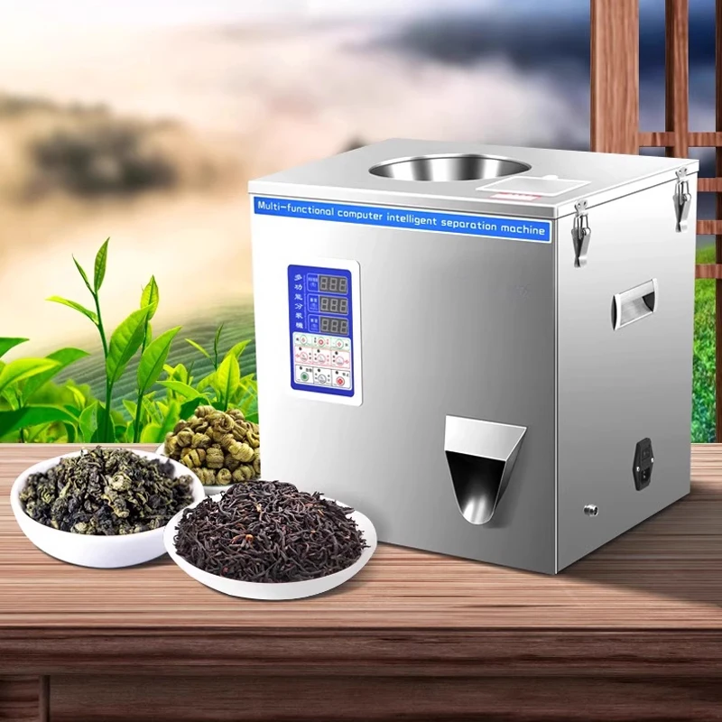 Desktop Filling Machine Inductive And pedalable Blanking Automatic Weighing Filling Machine Dispenser Packing Machine