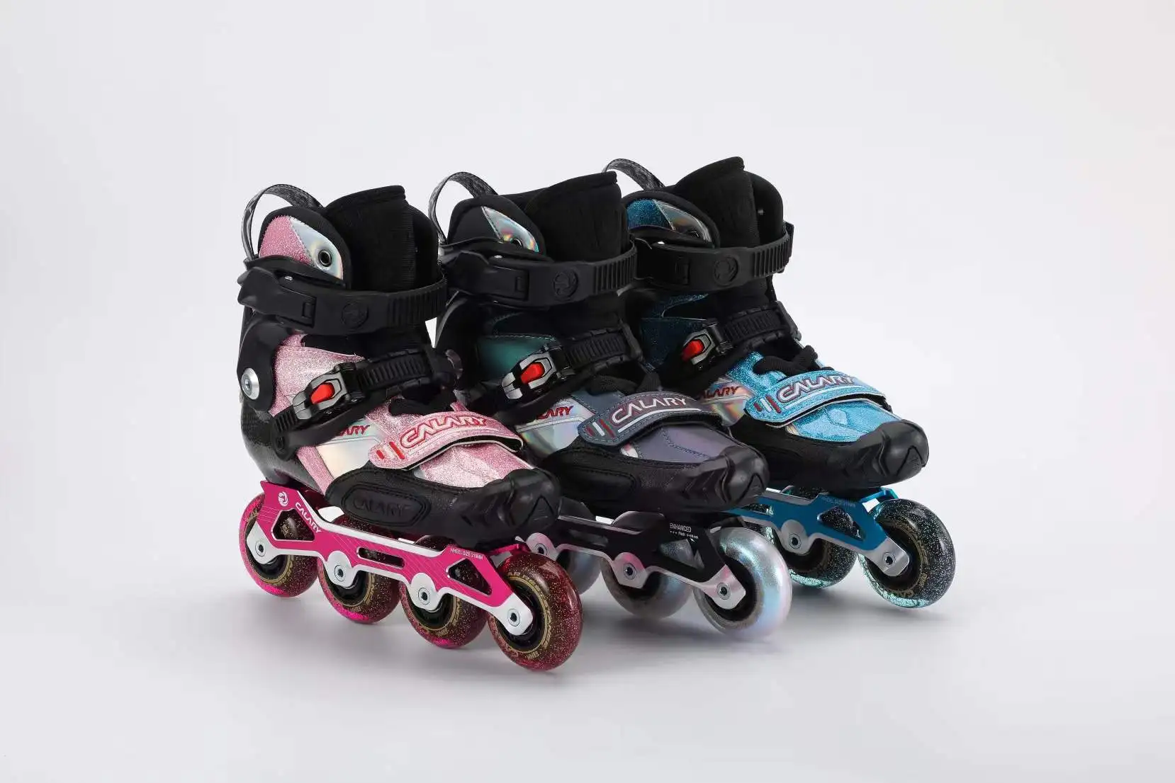 

1 pair Inline Skates Adjustable Roller Skate Child Skates Carbon Fiber Skate Kid's Skating Shoes Slalom Sliding Patines