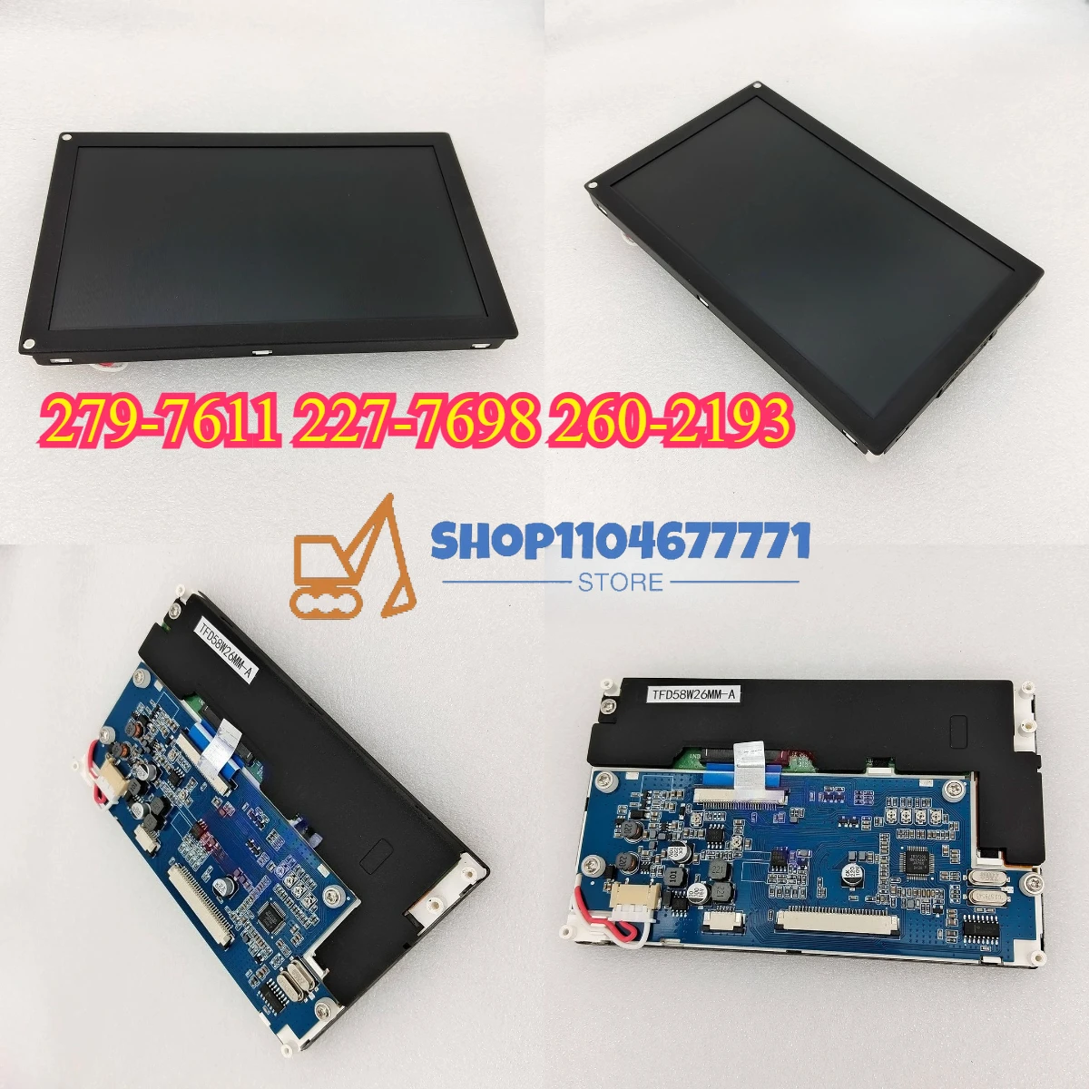 320D 323DL 324D 325D 329DL 330D 345D New Monitor Display LCD Screen Panel 279-7611 227-7698 260-2193 2797611 2277698 2602193