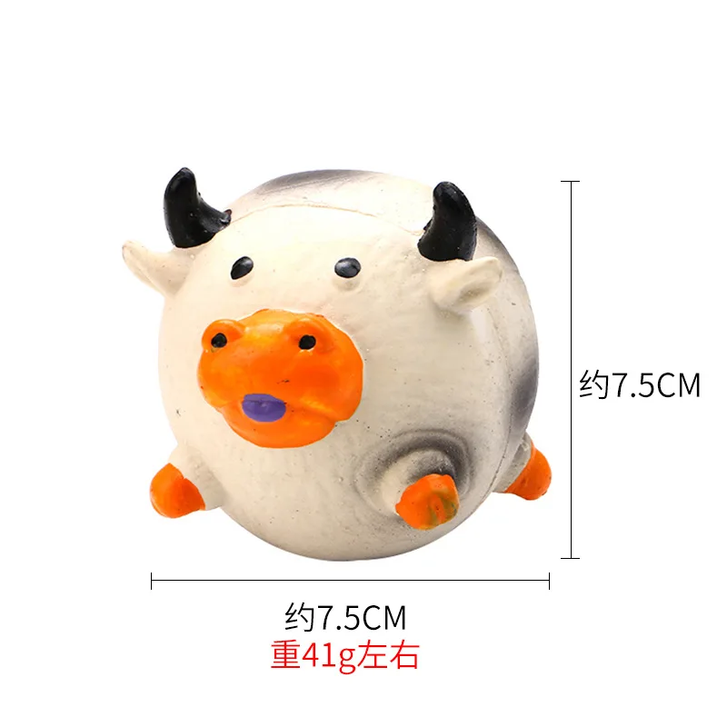 Pet Supplies Amazon Hot selling Animal Shaped Latex Toys Bite and Bite Washable Dog Toys