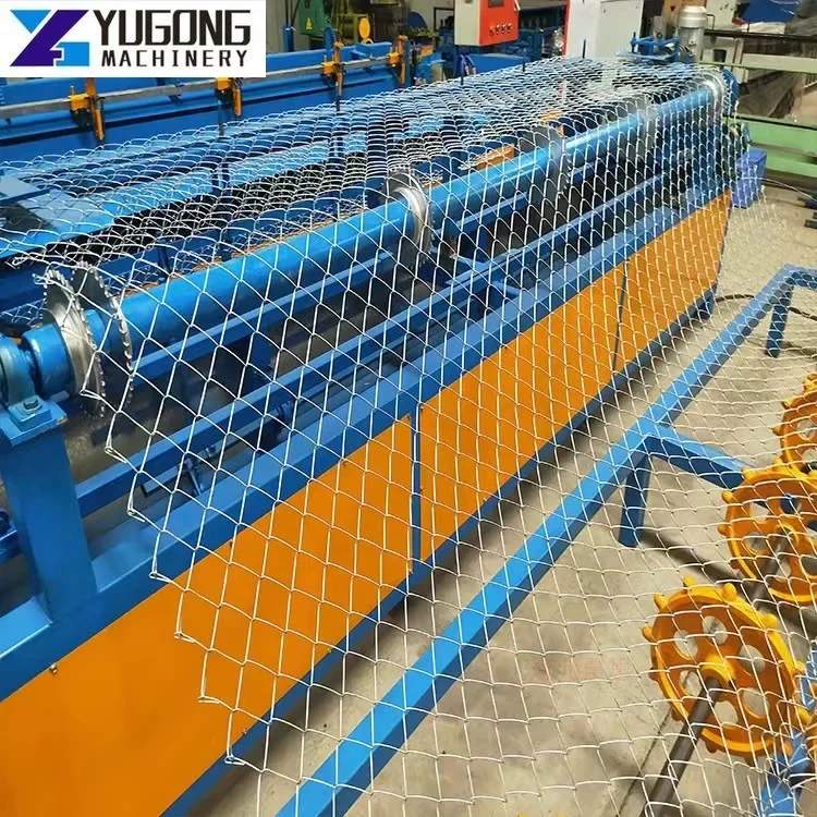 YG Wire Full Automatically Chain Link Fence Machine