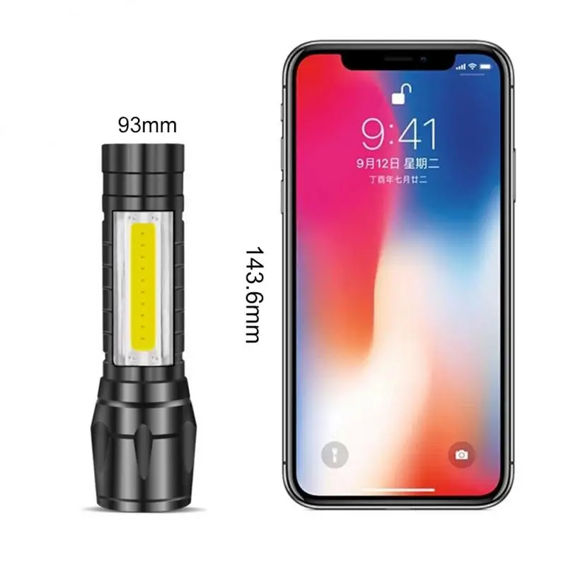 Rechargeable Lamp Strong Lamp For Camping Cycling Climbing Military Tactical Flashlights Portable Ultra Powerful Flashlight Mini