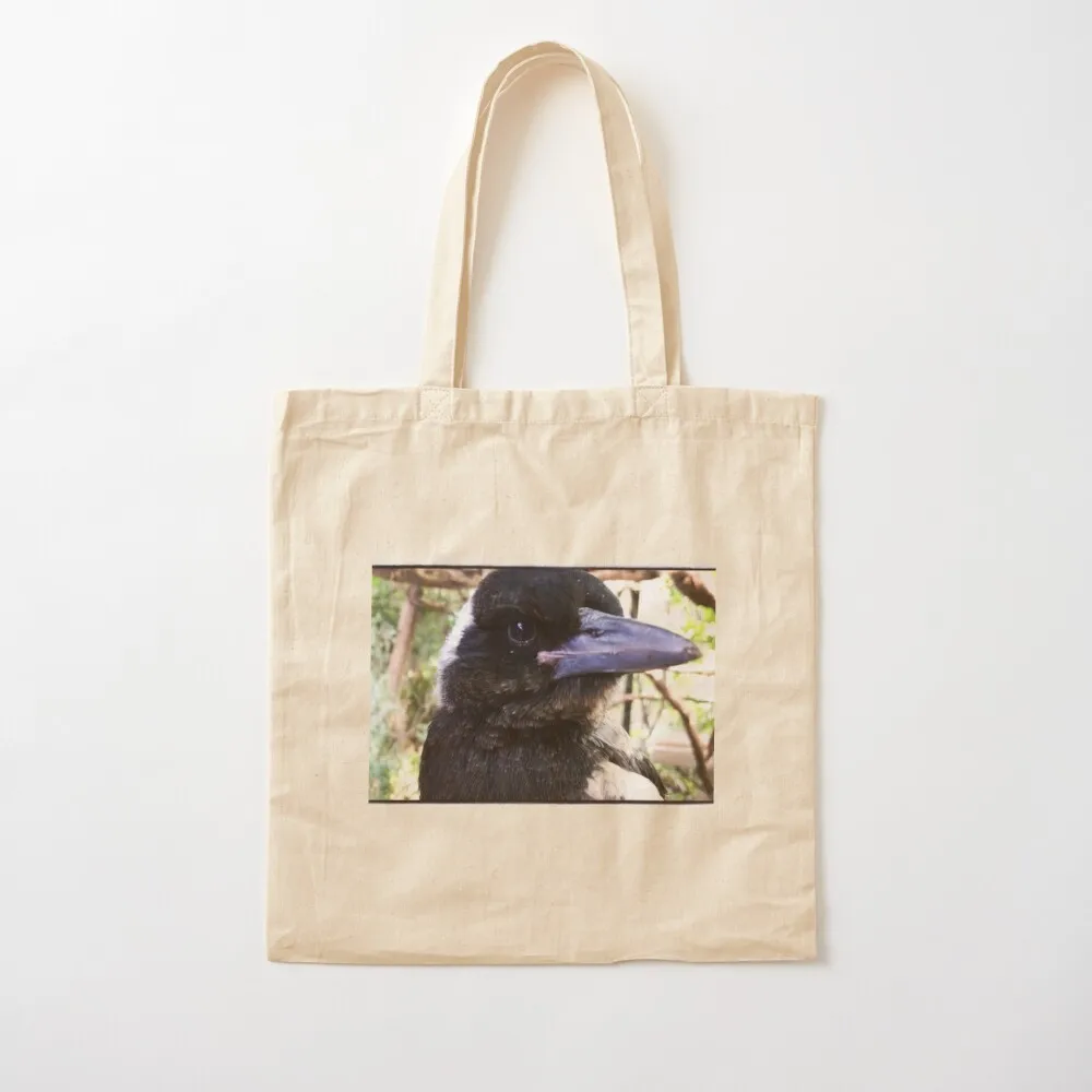 Bub young Australian Rescue Magpie Tote Bag tote bag women cute tote bag Big women