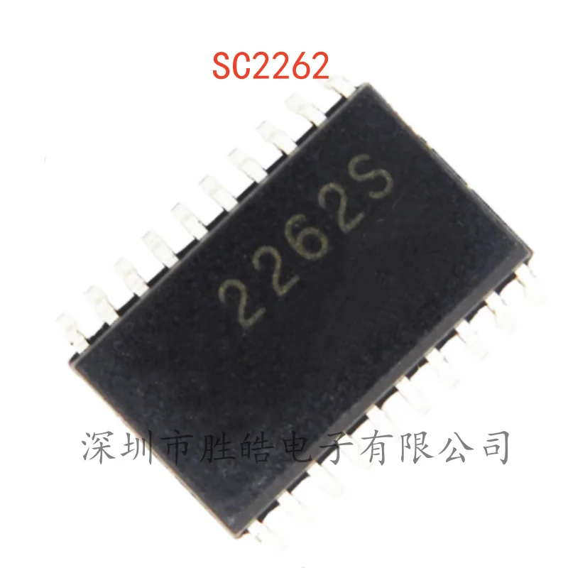 (10PCS)  SC2262  PT2262-S    PT2262  PT2262S   Remote Control Encoder Chip  SOP-20  SC2262  Integrated Circuit