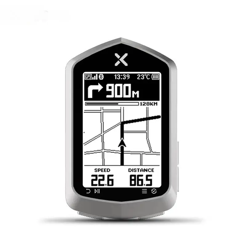 

Велосипедный GPS-компьютер, 3D дорожная книга, навигация, 2,4-дюймовый велосипедный спидометр, одометр для езды на велосипеде MTB, IPX7, водонепроницаемый велосипедный компьютер