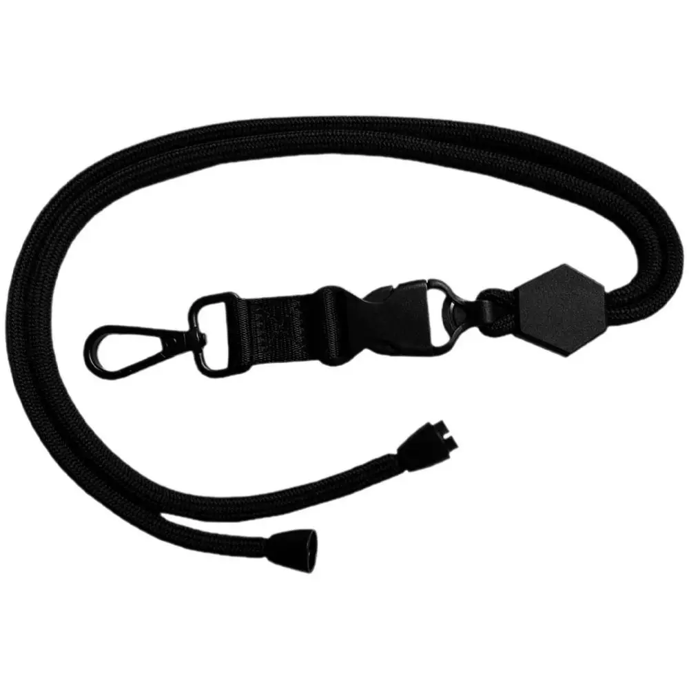 3-in-1 ID-kaart Badge Lanyard Herbruikbaar Verstelbaar Lanyard voor mobiele telefoon Multifunctionele anti-verloren nekbanden Sleutelhangerpers