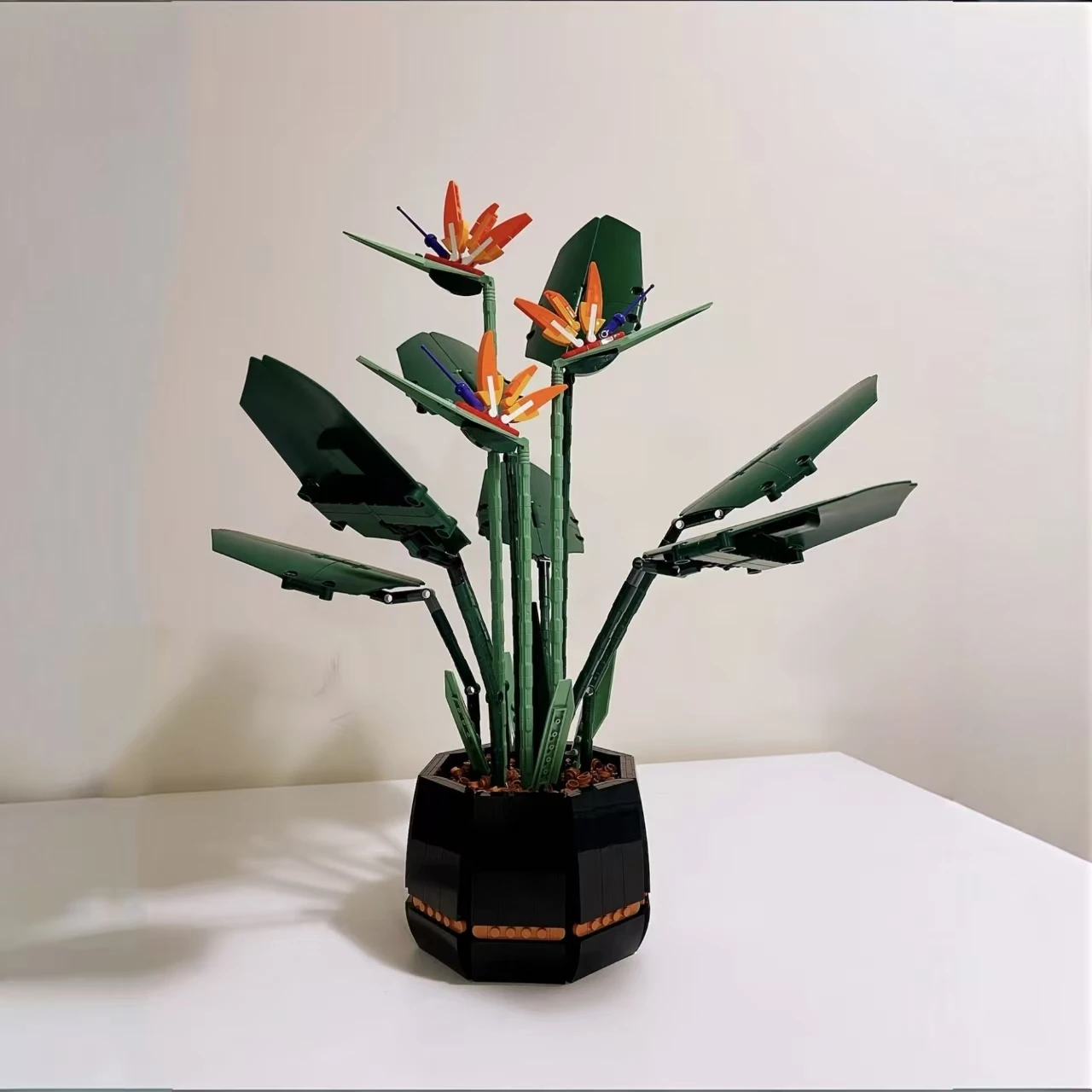 En stock cadeaux de fête paradis oiseau orchidée blocs de construction modèle cadeaux d'anniversaire de noël pour enfants 10289 10311