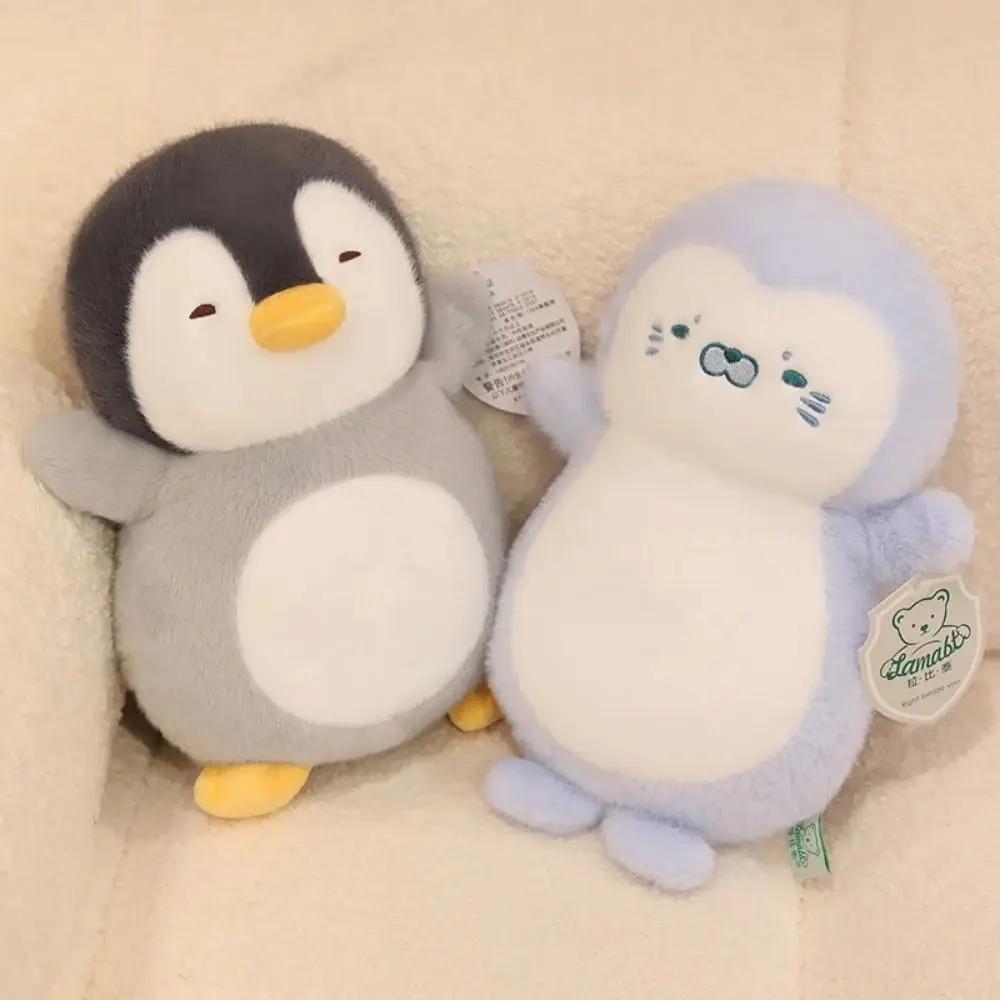 

Simulation Penguin Breathing Toy Stuffed Animal Music Lights Breath Penguin Plush Toys Funny 30cm Penguin Soothes Plush Toy