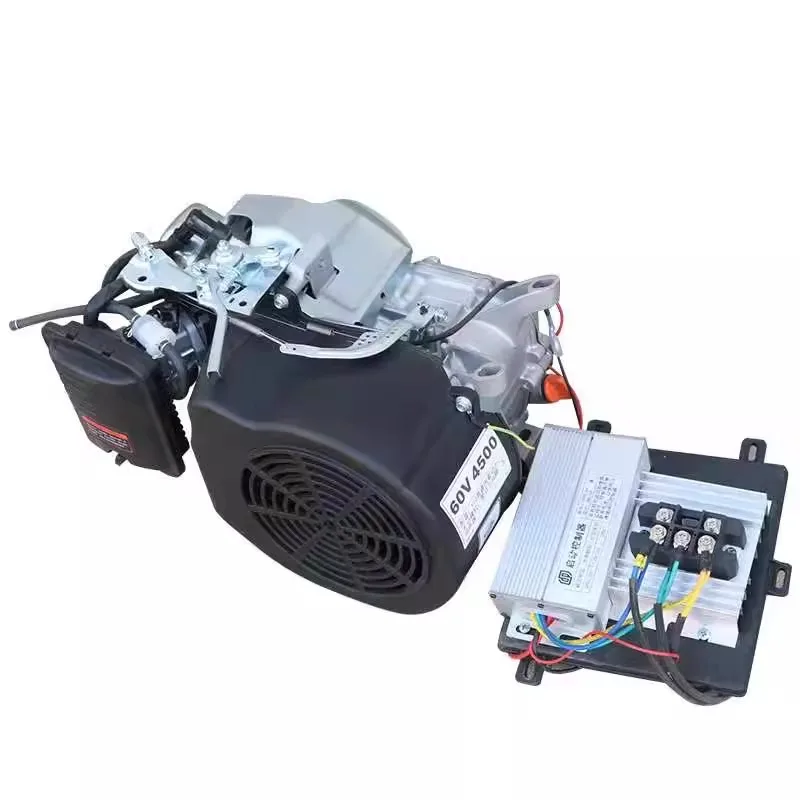 

High-power intelligent variable frequency electric range extender tricycle four-wheel car battery life gasoline generator