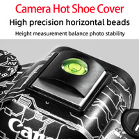 Camera Spirit Level Flash Hot Shoe Protector Cover Cap For Canon 5D 6D2 Nikon Pentax Sony A6000 A7R A7 RX10 Camera Accessories