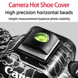 Camera Spirit Level Flash Hot Shoe Protector Cover Cap For Canon 5D 6D2 Nikon Pentax Sony A6000 A7R A7 RX10 Camera Accessories