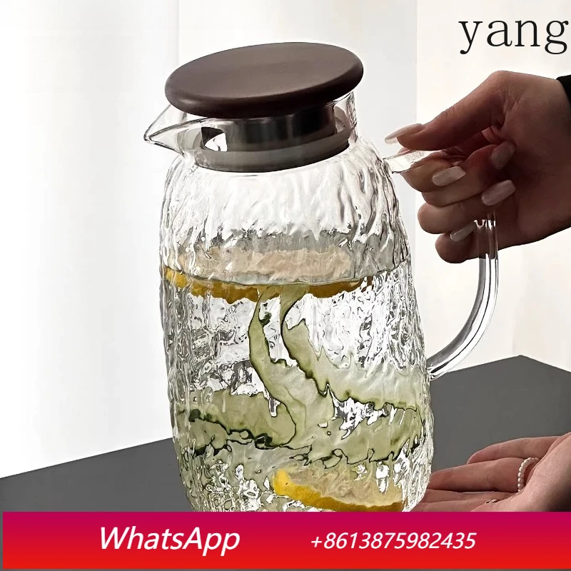 

LMM household large-capacity cooling kettle high borosilicate glass high temperature resistant teapot