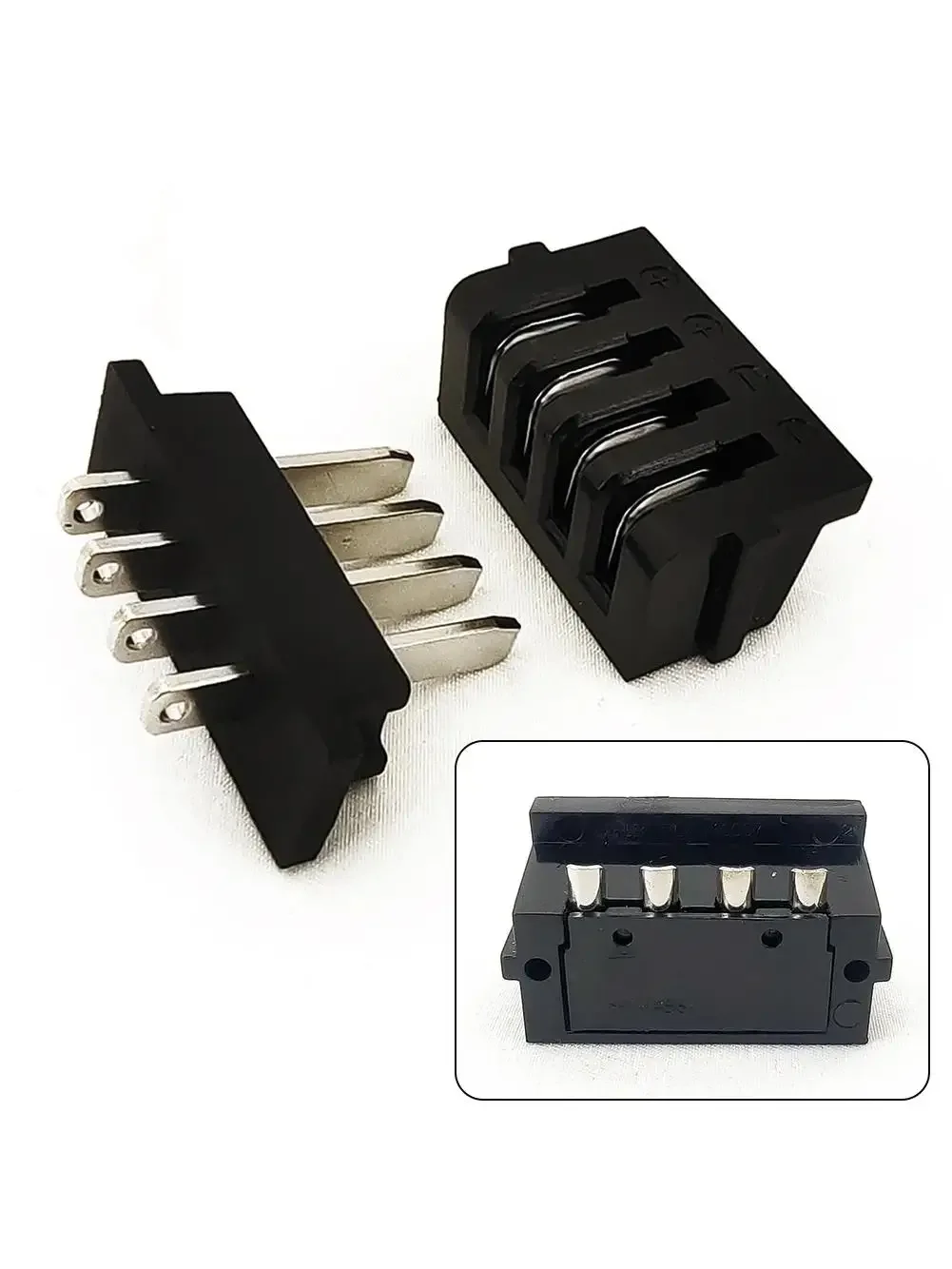 AliExpress 1pcs E-Bike Battery Power Discharge Connector 4/5 Pins For Hailong Battery Power Plug Replacement Electric Bicycle Accessories