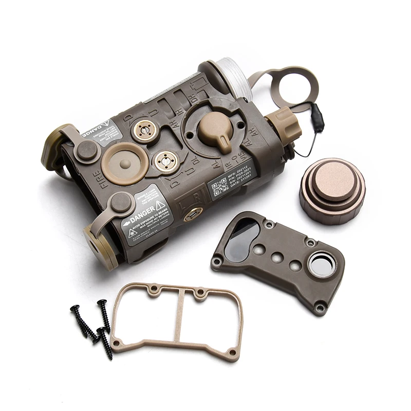 WADSN PEQ-15 DBAL-A2 MAWL C1 OGL NGAL مؤشر الدمية لا وظيفة نسخة صندوق بطارية الليزر لعبة نموذج صالح 20 مللي متر Picatinny السكك الحديدية