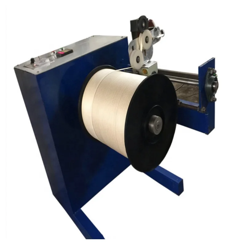 

QP500 Rewinder Machine Copper Winding Cable Spool Drum for Aluminum Wire Steel Rope 0.1-30MM Cable Winder Take Up