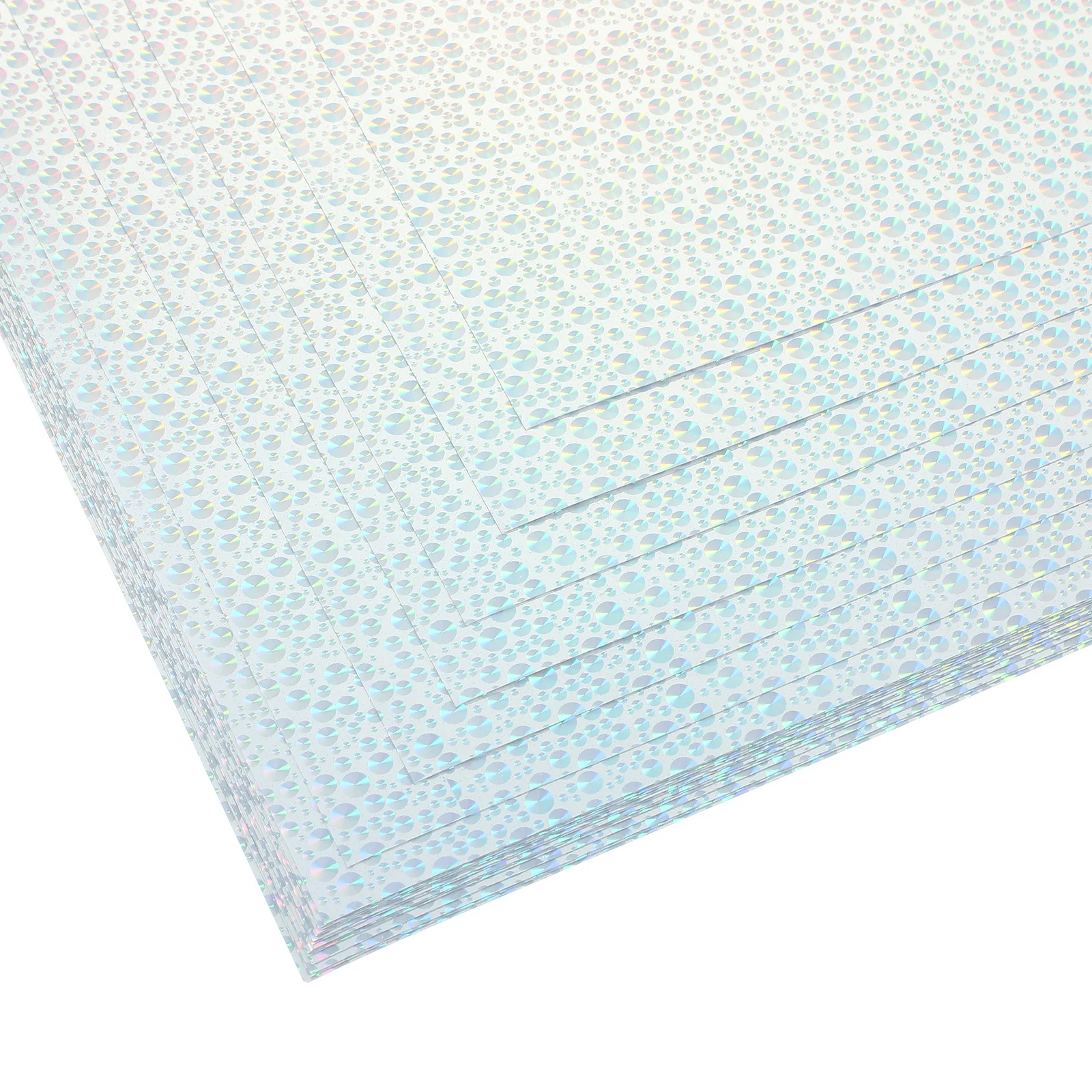 20 Sheets Blank Labels Printable Sticker Paper Perfect Size for Easy Storage and Carrying Sticker Paper for Printer