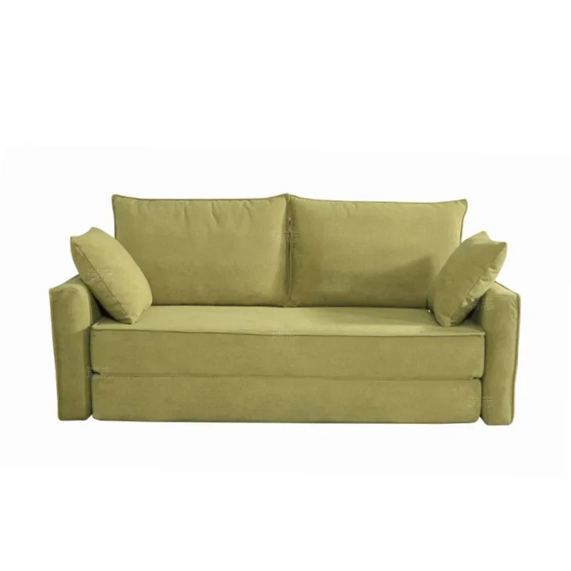 Compressed vacuum roll cloth sofa, Italian minimalist modern, living room foldable Internet celebrity simple sofa bed