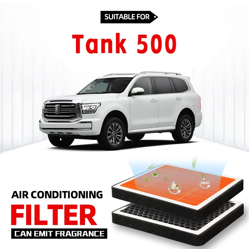 

Фильтр салона для Tank 500, воздушный фильтр, фильтр кондиционера с активированным углем и ароматизатором для очистки автомобильного воздуха в салоне