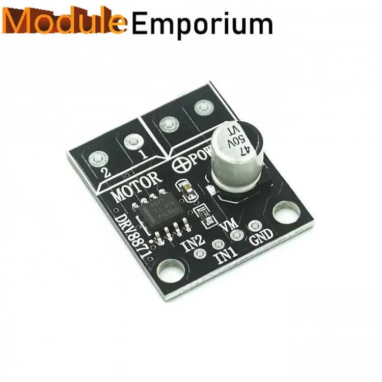 DRV8871 H-Bridge Brushed DC Motor Driver Breakout Board  3.6A Max Internal Current Sense 6.5V To 45V