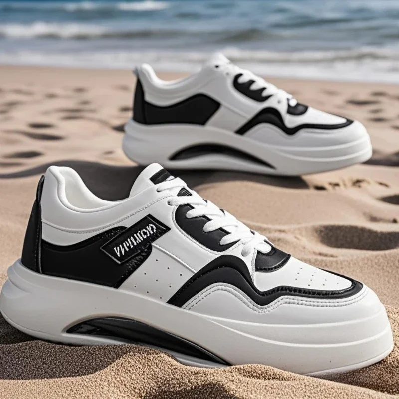 أحذية رجالية موضة أحذية رياضية رجالية غير قابلة للانزلاق ربيع جديد تصميم مريح حذاء الجري أزياء رجالية كل مباراة أحذية المجلس