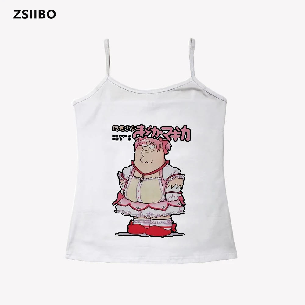 

Funny magic girl parody anime classic men's T-shirt women's anime top T-shirt birthday gift short sleeved shirt