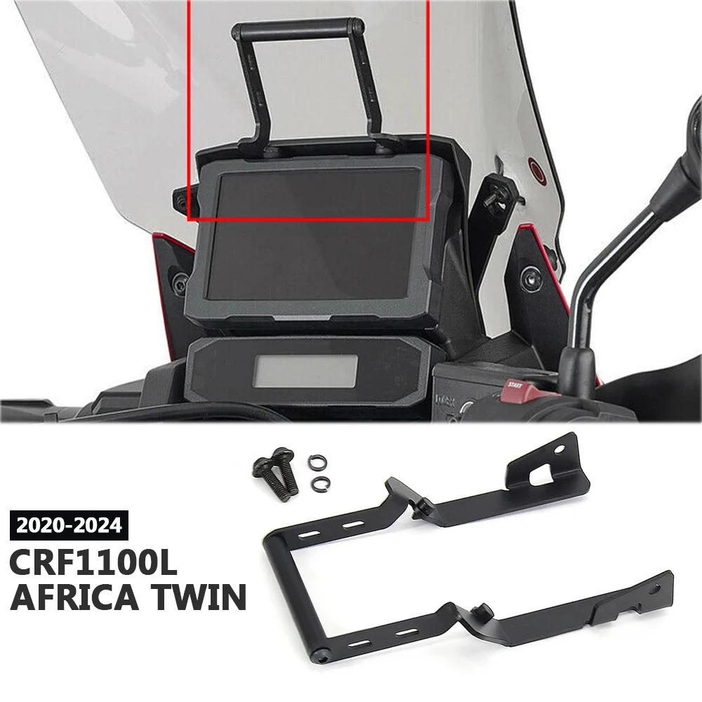 Suporte de navegação para celular para motocicleta, suporte de navegação para honda crf1100l áfrica twin crf1100l crf 1100l 2020 2021 2023 2024