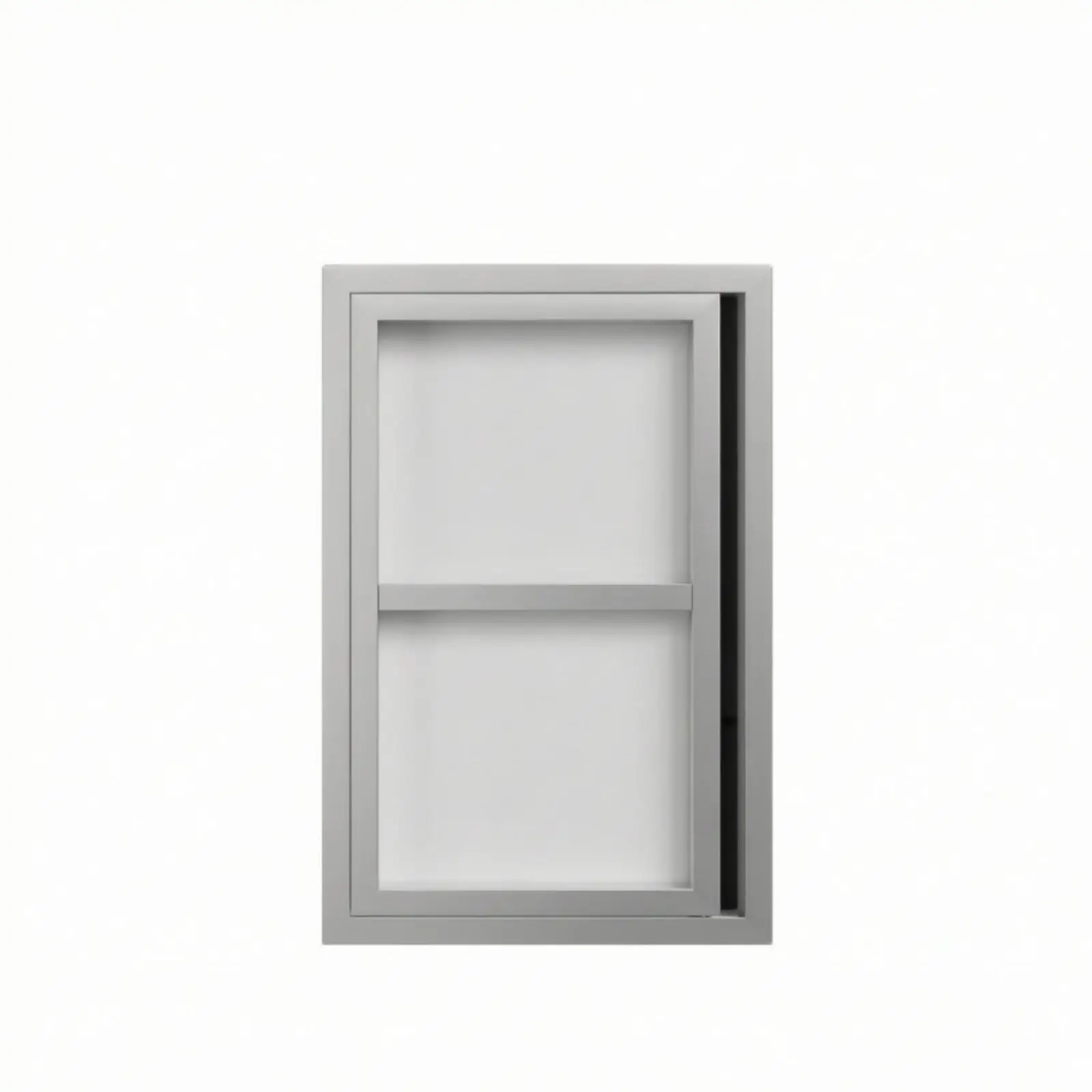 Invisible Service Access Panel Door Aluminum Frame Concealed Hinge for Interior Wall Utility Entry Point