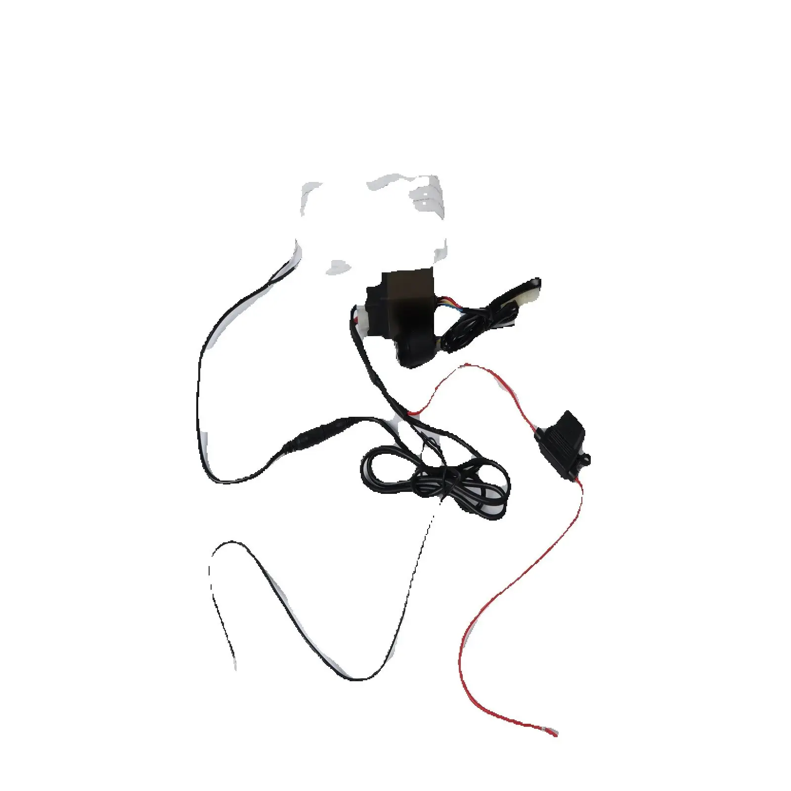 

Universal 25in Heated Steering Wheel Cover DIY Kit FOR Automotive 6-Level Adjustment