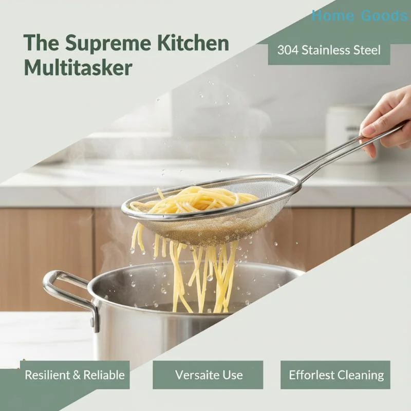 Colador de malla fina de acero - Commercial Kitchen Oil Filter reseña y precio