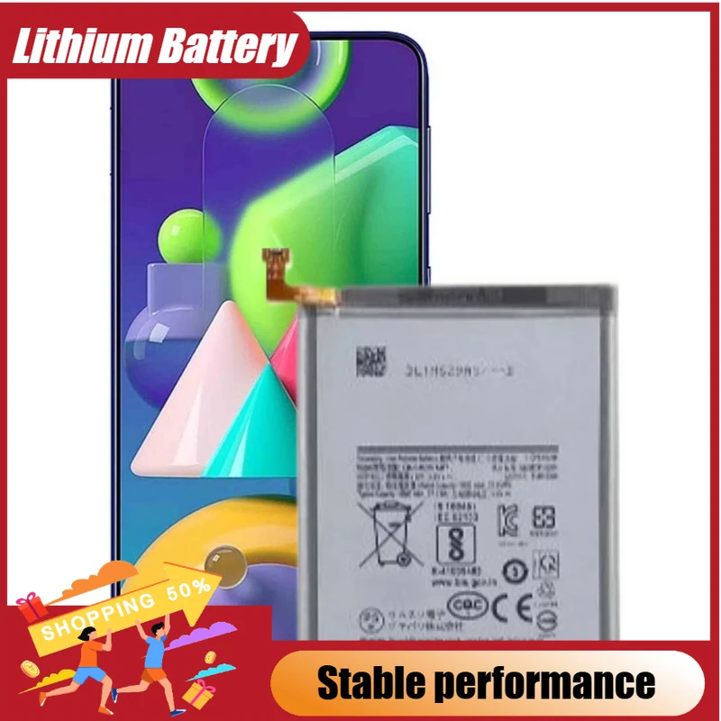 

3.85V 6000mAh EB-BM207ABY Phone Battery For Samsung Galaxy M30S SM-M3070 Brand-New High Quality
