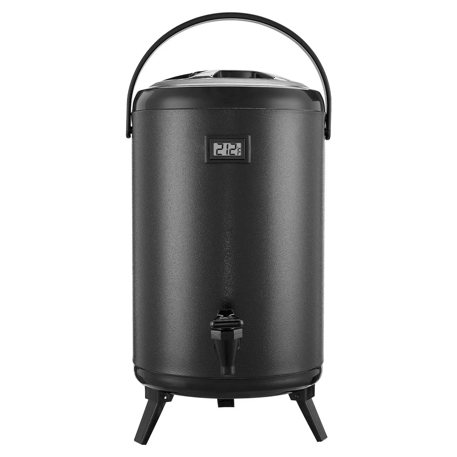 

Изолированный диспенсер для напитков 3,2 галлона для горячих и холодных напитков из нержавеющей стали