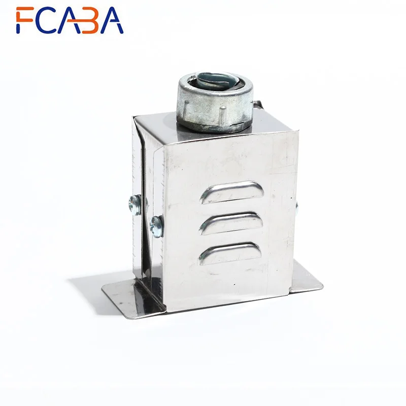 FCABA 5 قطعة الصناعية السيراميك فرن كهربائي المقبس التوصيل سبائك الألومنيوم التدفئة لفائف قاعدة مصنع المقبس التوصيل لفائف