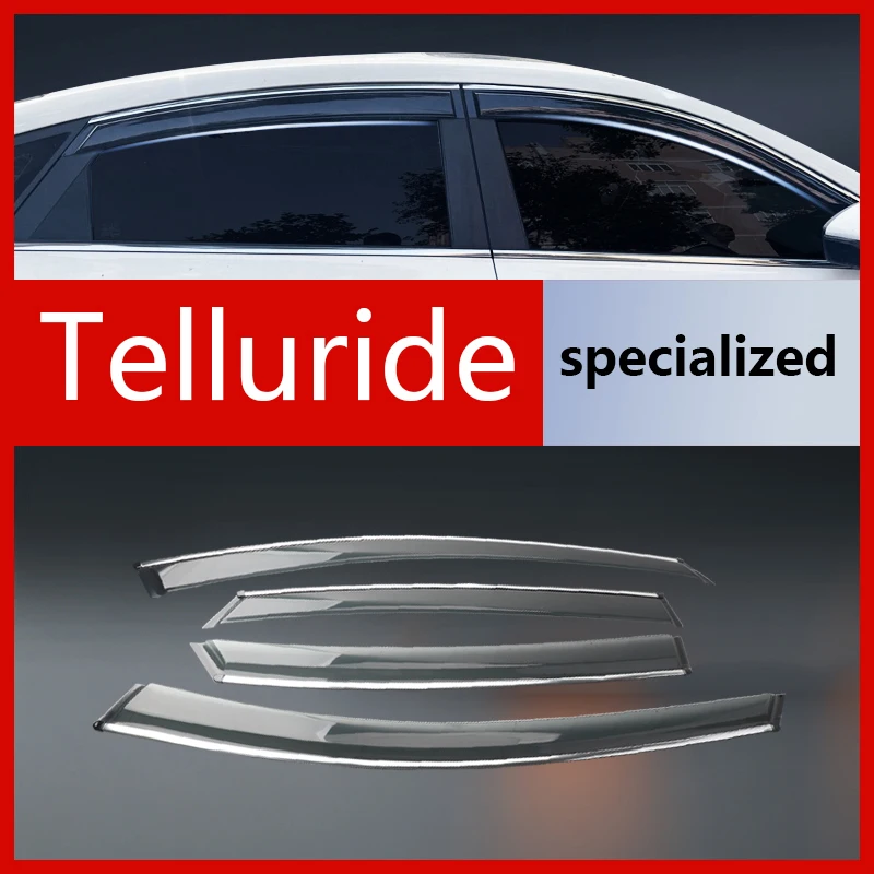 

Specially equipped with Kia Telluride window rain shield ventilation rain eyebrow door rain strip rain shield rain Flat noodles