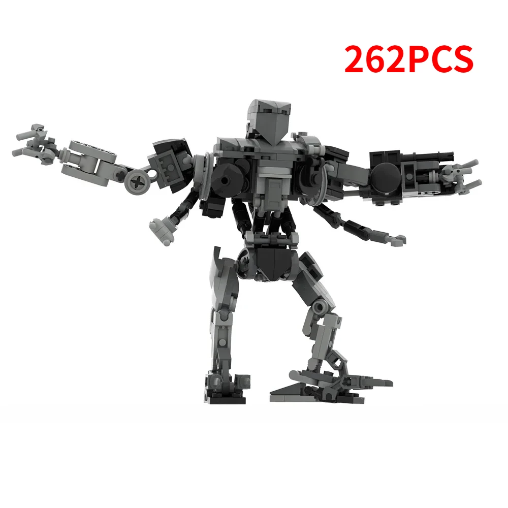 Film Robot Poliziotto CAIN 1990 Mecha Building Blocks MOC-87785 RoboCoped Modello di Montaggio Meccanico Puzzle Giocattolo Per Bambini Regalo Di Compleanno