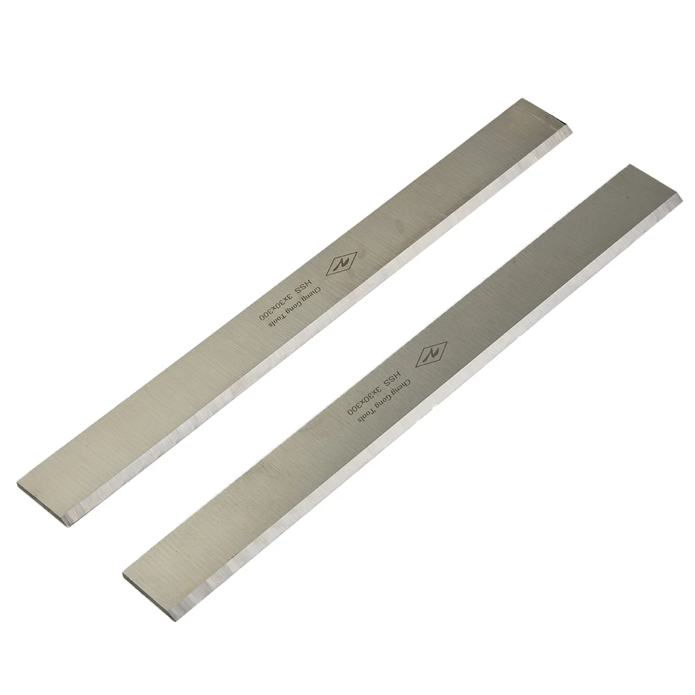 ใบมีดเหล็กความเร็วสูงขนาด 12 นิ้วสำหรับการไสไม้ ตัดได้อย่างแม่นยำและสะอาด ใช้ได้กับเครื่องจักรงานไม้หลากหลายประเภท