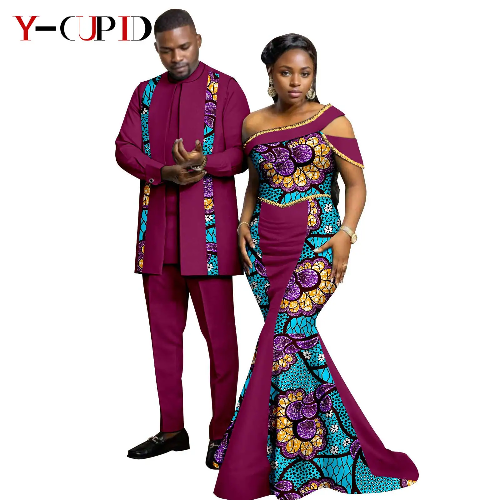 Рисунок 5 - Женские платья с Африканским принтом русалки