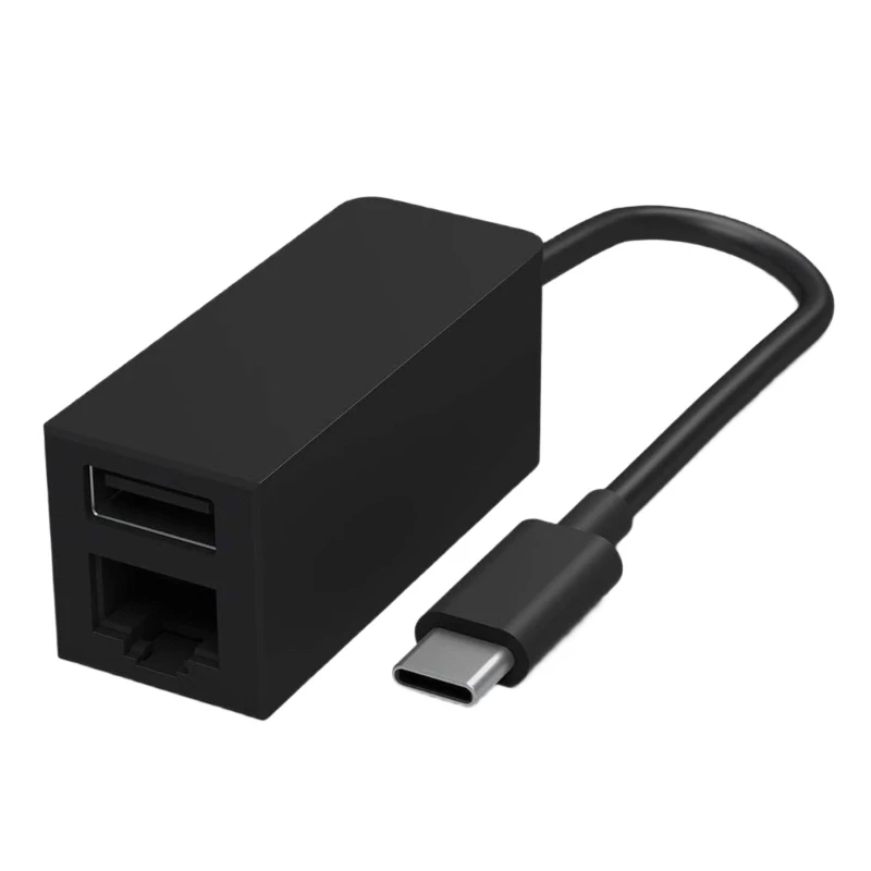 

Сетевой адаптер USB типа C к RJ45 с портом USB3.0 5 Гбит/с Ethernet 1000 Мбит/с для стабильного подключения к Интернету