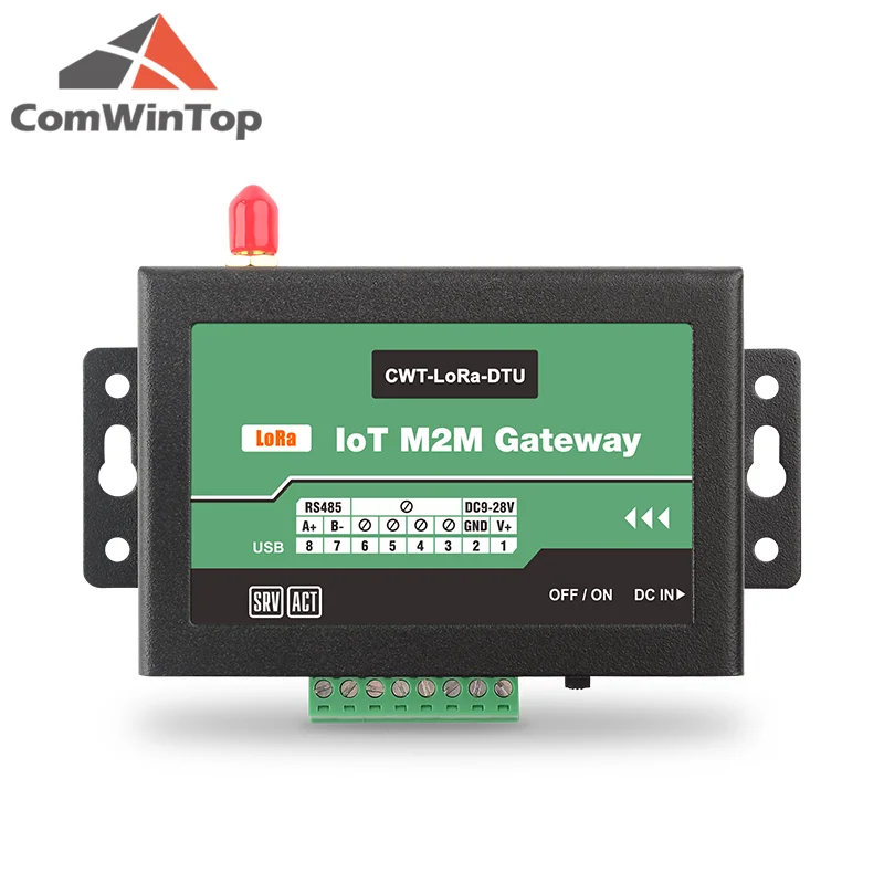 

433M Wireless Data Transmission Station RS485 LoRa Modem LoRa Gateway